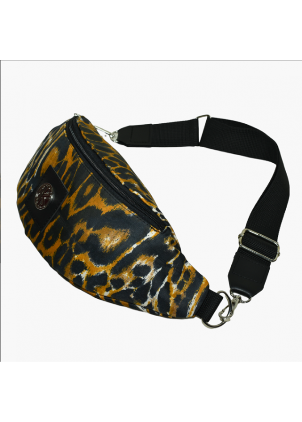 Belt bag leopard brown